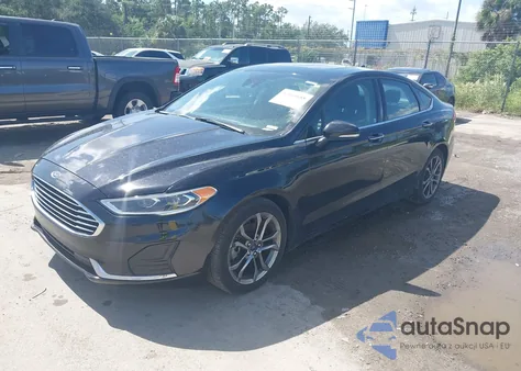 2020 Ford Fusion Sel из США, поврежденный, VIN 3FA6P0CD3LR194053